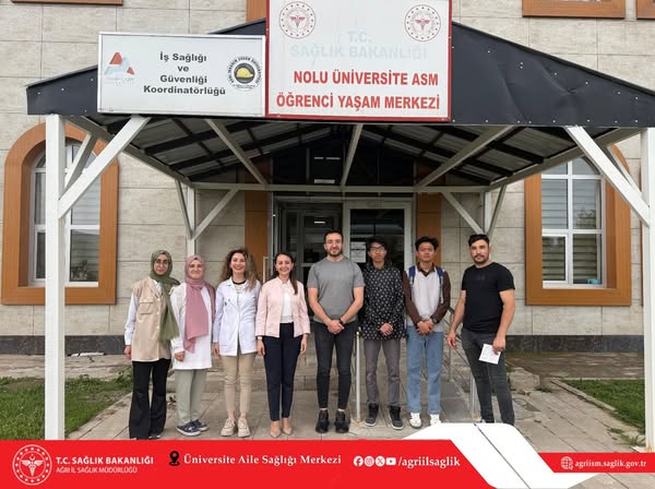 Ağrı İl Sağlık Müdürü, Üniversite Aile Sağlığı Merkezi'ni Ziyaret Etti