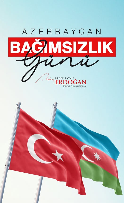 AK Parti Milletvekili Savaş, Azerbaycan'ın Müstakillik Günü'nü Kutladı