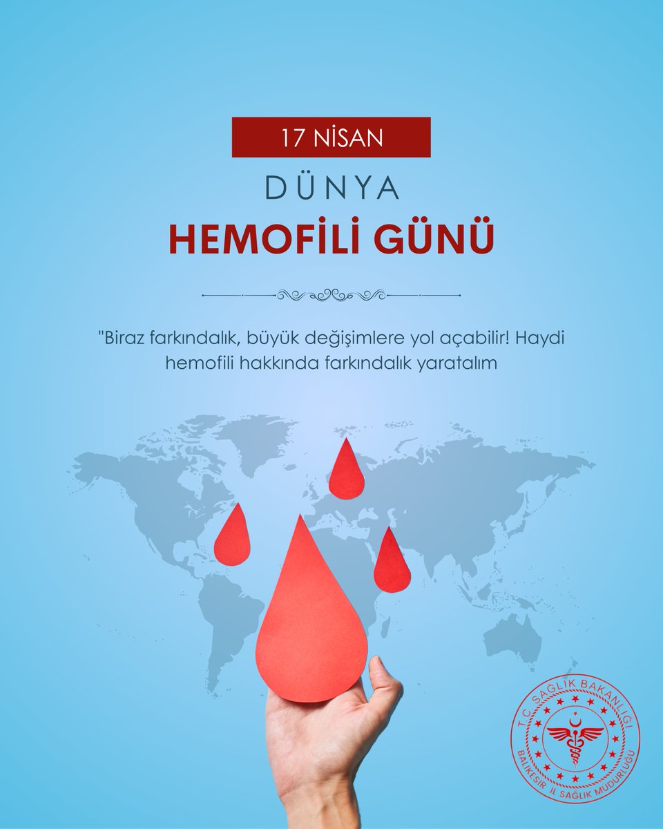 Balıkesir’de Hemofili Bilinci Artıyor: Nadir Hastalık Hakkında Farkındalık Çalışmaları Devam Ediyor