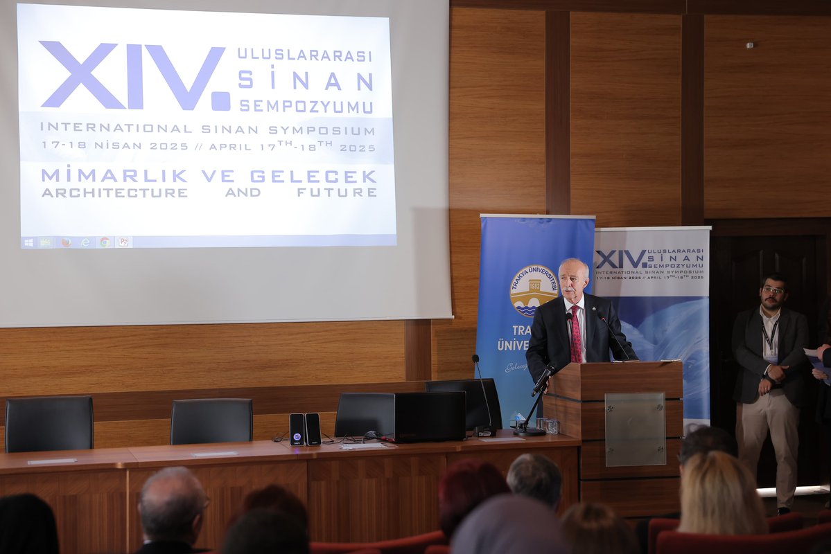 Trakya Üniversitesi’nden Uluslararası Sinan Sempozyumu Başladı