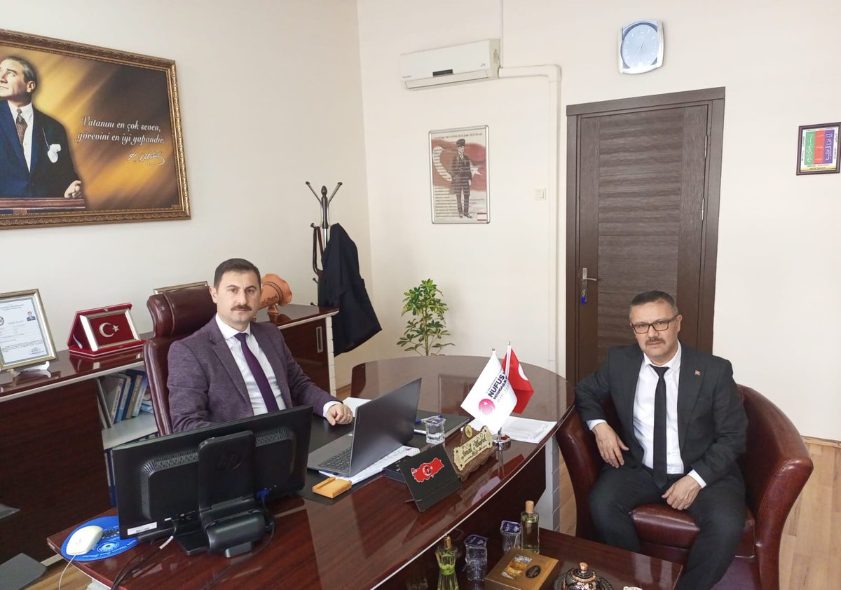 Karesi İlçe Nüfus Müdürlüğü Denetleniyor