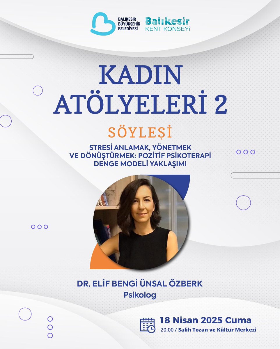 Balıkesir'de Kadınlara Sosyal ve Kişisel Gelişim Atölyeleri