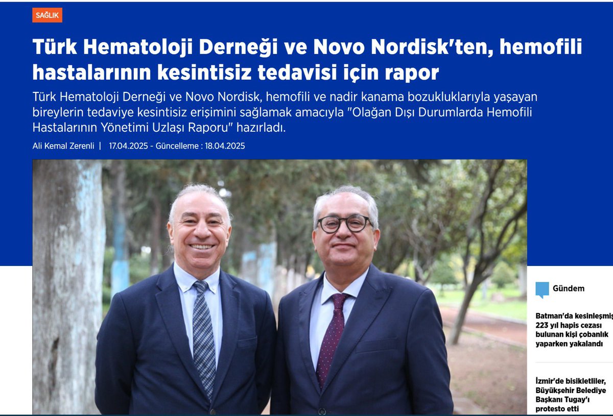 Trakya Üniversitesi Rektör Yardımcısı Hemofili ve Deprem İlişkisini İnceleyen Raporu Değerlendirdi