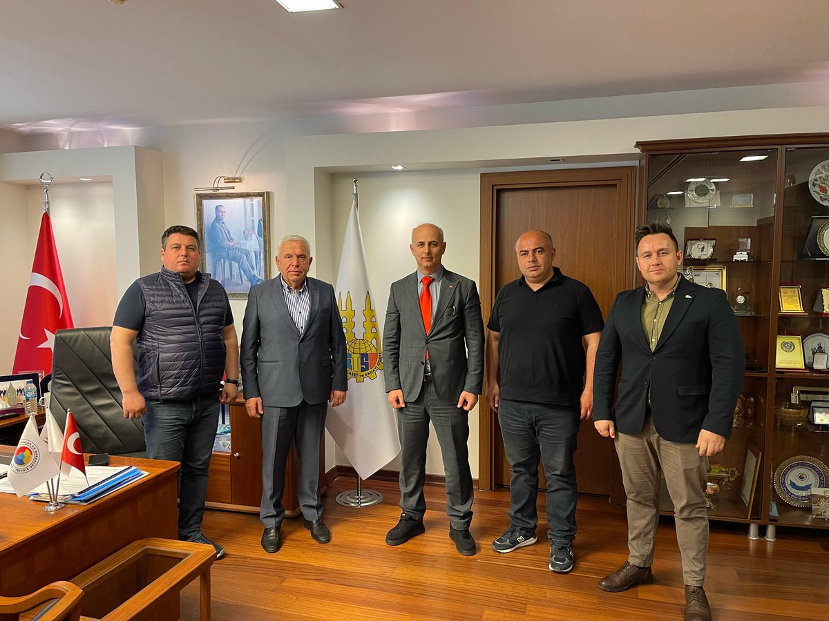 Edirne'de BYD Atlas Şubesi Heyet Edirne Ticaret ve Sanayi Odası’nı Ziyaret Etti
