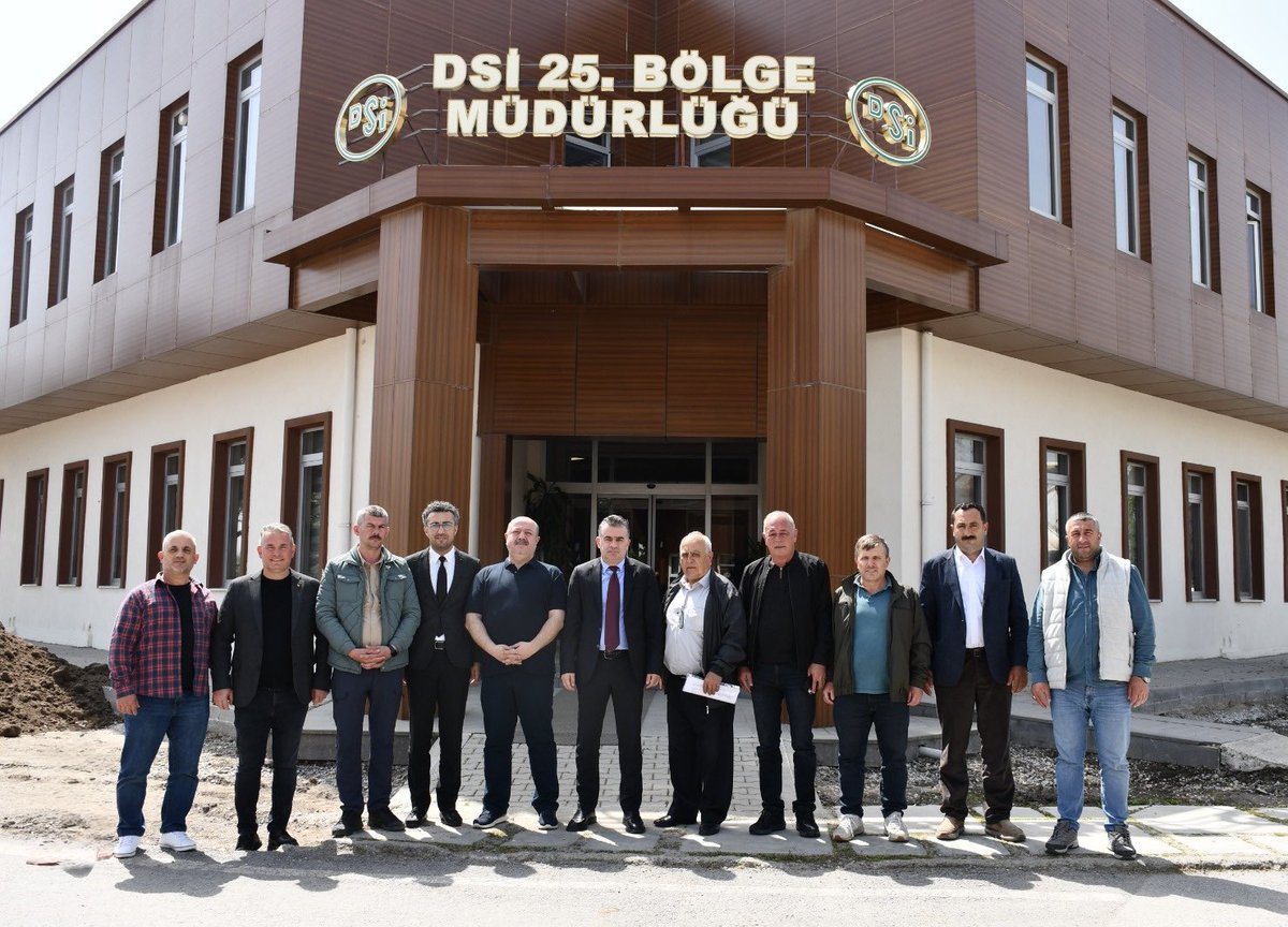 Biga Muhtarlarından DSİ Bölge Müdürüne Çalışmalarla İlgili Görüşme