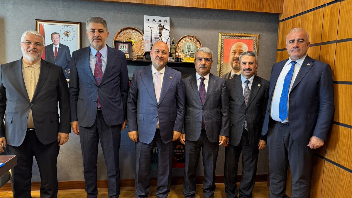 AK Parti Adıyaman Milletvekili Kurt, TBMM'de İl ve Oda Başkanlarını Ağırladı