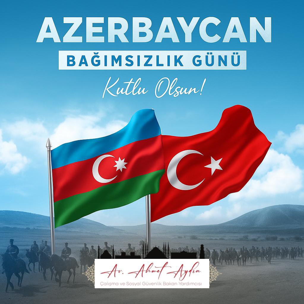 Sincik İlçe Milli Eğitim Müdürü, Azerbaycan'ın Bağımsızlık Günü'nü Kutladı