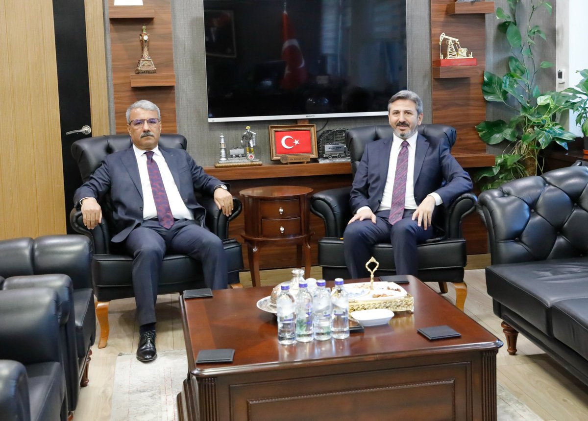 Sincik Milli Eğitim Müdürlüğünü Ziyaret Eden Konuklar