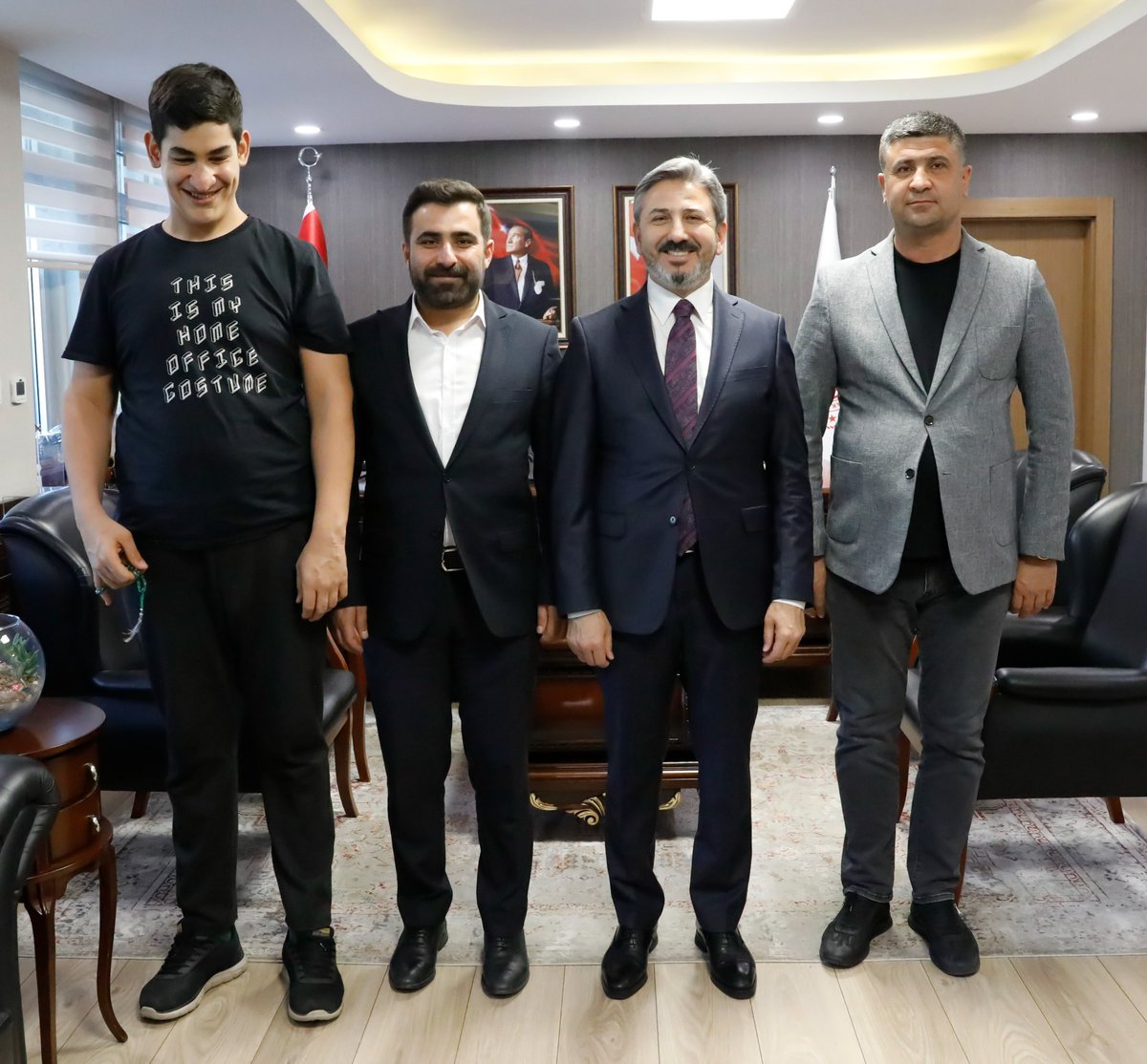 Milli Eğitim Bakanlığı'na Sincik İlçe Milli Eğitim Müdürü Ziyareti