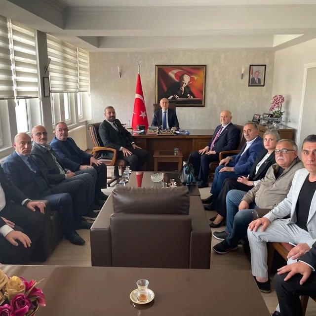 MHP Keşan İlçe Yönetimi Keşan Kaymakamı’nı Ziyaret Etti