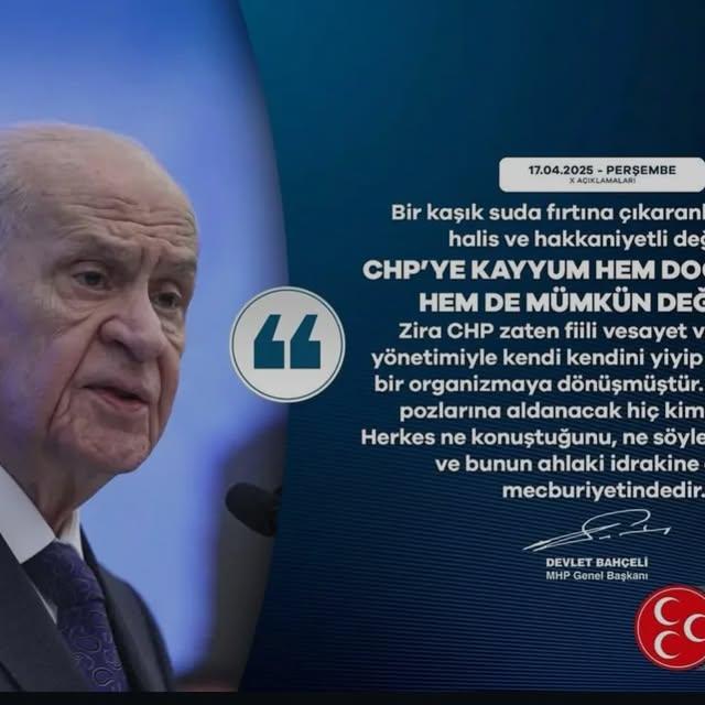 MHP Keşan İlçe Başkanı Bahçeli’den CHP’ye ve Kayyumlara Eleştiri