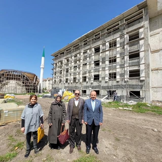 Edirne'de Yatılı Hafızlık Kuran Kursu İnşaatına Hayırseverlerin Katkıları Devam Ediyor